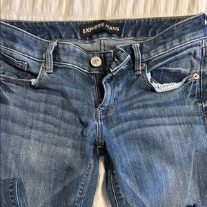 Express Women's Blue Jeans